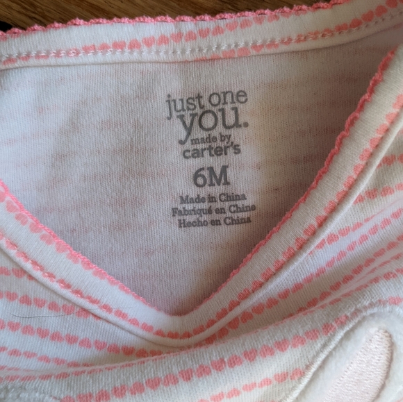 2 infant footie pajama playsuits - Picture 4 of 8